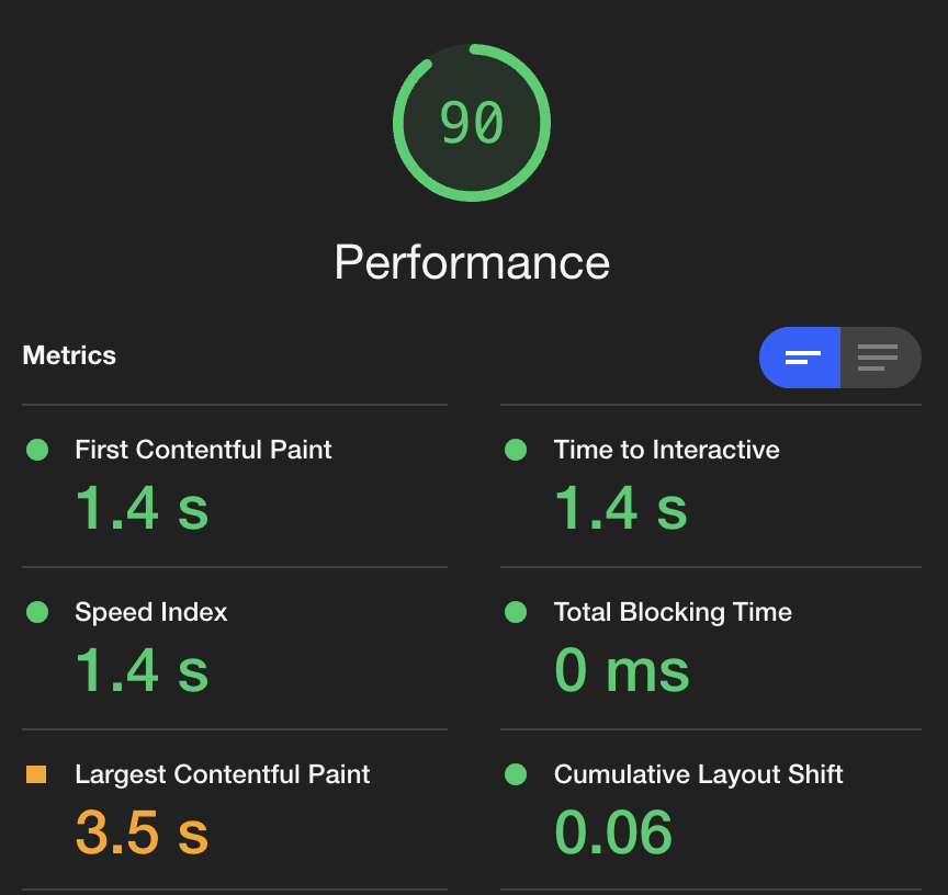 Bootstrap 4 Performance
